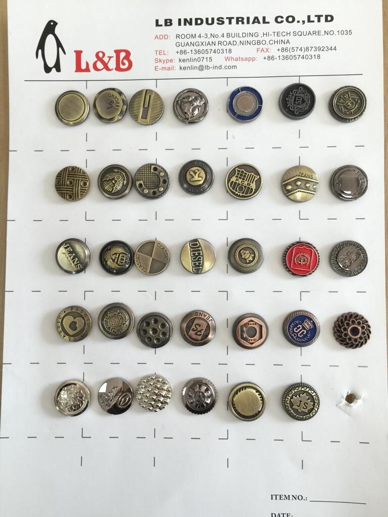 Hot Sale Round Resin Garment Suit Coat Button With Various size