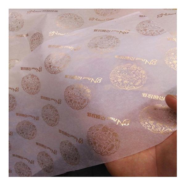 Quality Gloss Varnishing Biodegradable Chemical Pulp Wrapping Tissue Paper for sale