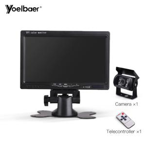 7 Inch 12V 24V Vehicle Reversing Systems Stand Monitor Screen with Rear View Reverse Backup Camera