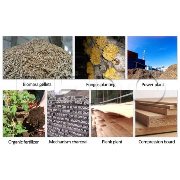 Electric Drum Type Wood Sawdust Machine CE Certificate Saw Dust Making Machine