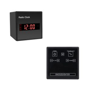China Bluetooth FM Radio 1080P Alarm Clock Hidden Camera Motion Detected on sale