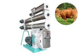 China 8mm Pellet Size Pig Feed Making Machine For Large And Medium Sized Farms wholesale