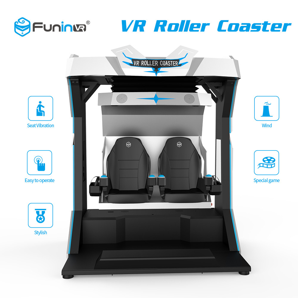 Hot Sale! ! ! Funin VR 9d Virtual Reality Vr Simulators Vr Roller Coaster for amusement park