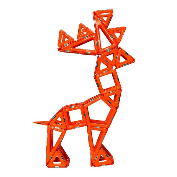 Quality Plastic 3D Magnetic Tiles Animals Reindeer Building Blocks For Early Education for sale