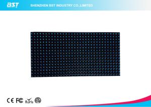China 32 X  16 Dots P10  Blue color LED Display Module  outdoor adveritising board DC5V on sale