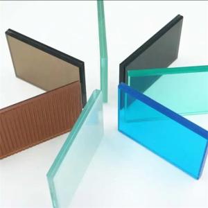 5 0.38 5mm Qualified Tempered Float Glass for Tempered Clear and Color Laminated Glass