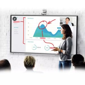 Digital Interactive 4K 85inch LCD Smart Board Multi Touch Screen