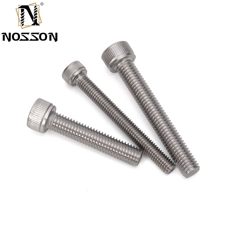 Stainless Steel M3 14mm Inner Hexagonal Screws Full Thread DlN912 Cup Head Socket Hex Bolts Metric Measurement Plain Finish