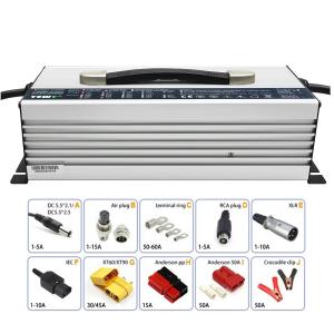 China 18a 96v battery charger with CE Rohs 96v 72ah Lifepo4 battery charger electric vehicle conversion kit charger wholesale