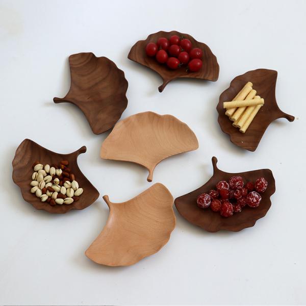 SGS Approved Wooden Dinnerware Set , Mini Wooden Serving Set