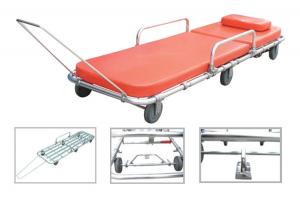 China 159kg 620MM Ambulance Folding Folding Canvas Stretcher For Emergency Rescue wholesale