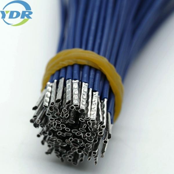 Quality UL1007 24AWG Blue Electrical Tinned Copper Wire Harnesses EN0308 Terminal Conductor Wiring Harness for sale