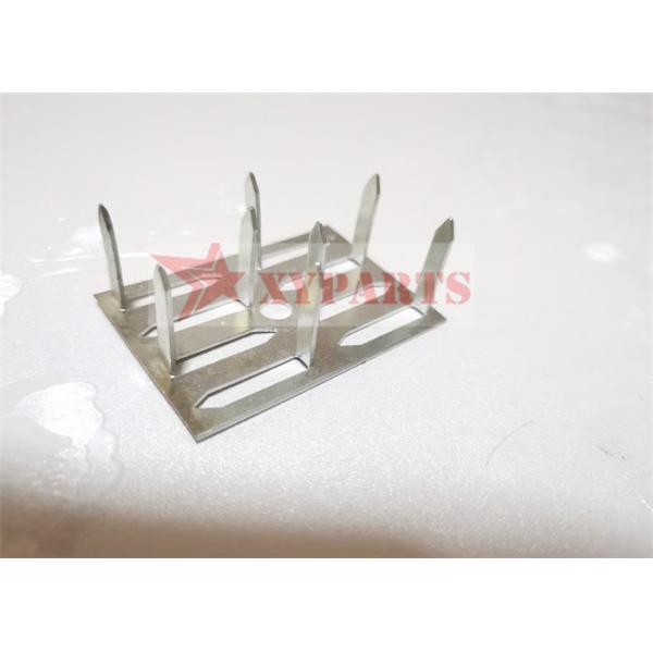 54mmx38mm Stamped High Grade Zinc Plating Steel Rock Wool Impaling Clips