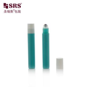 China RPP Round Injection Custom Color Ball Applicator Plastic PP PCR Empty Roller Steel Ball Bottle for Serum wholesale