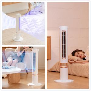 Rechargeable Tower Oscillating Fan Powerful 10000mAh Remote Control Fan