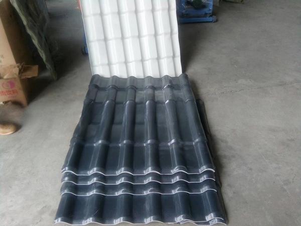 Quality Qingdao Port Loading PVC Roof Tile Line with Multilayer Board Layers SJ-50/30 SJSZ-80/156 for sale