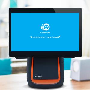 China Auto Cutter Smart Touch Screen Pos Machine Of Sale System on sale
