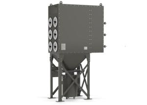 Environment Friendly Cartridge Dust Collector Systems Carbon Steel Material