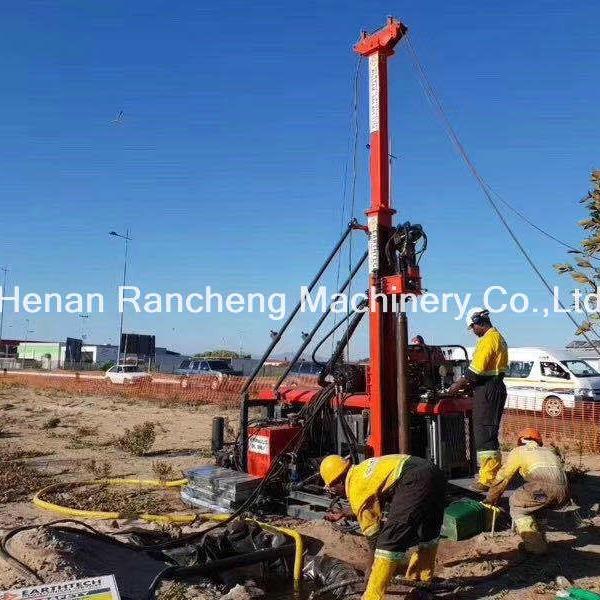 Quality Advanced Hydraulic Crawler Core Drilling Rig Powered By 74KW Cummins for sale