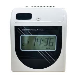 China LCD Display Digital Time Recorder Punch Card Time Recorder For Employee Attendance wholesale