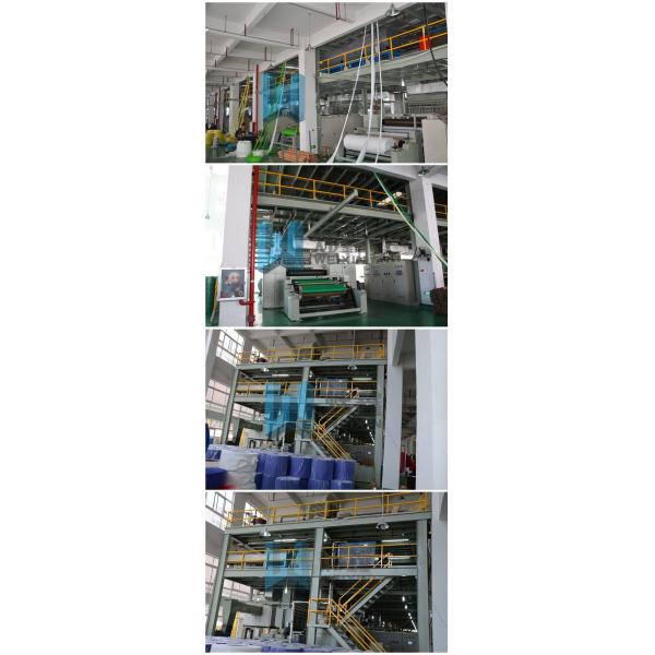 PP Spunbond Non Woven Fabric Making Machine For Shoes Bags Flat Bag