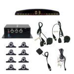 LCD Display 12 Sensors Reverse Backup Assistance Radar Monitor Parking System