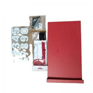 China Outdoor Package and Newspaper Collection Point Box with Red Flag and 0.8mm Thickness wholesale