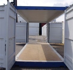 Left or Right Side Access 20ft Open Side Container with External Dimensions of 6058 x 2438 x 2591mm and Large Door Opening