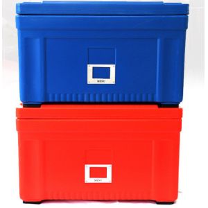 PE PU Insulated Food Transport Containers 60L Anti Cracking