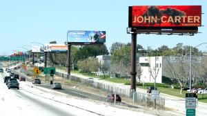 Outdoor Hoardings Advertising Unipoles Billboard Advertising Sign Frame Structure