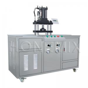 China Auto Eyeshadow Powder Press Machine 380V / 50Hz Stainless Steel wholesale