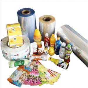 20/30/40 Microns PVC Shrink Film Wrap For Printing Bottle Labels