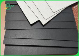 China Greyboard Black Color 1 - Side Thick Paper 2000mic Backing Material wholesale