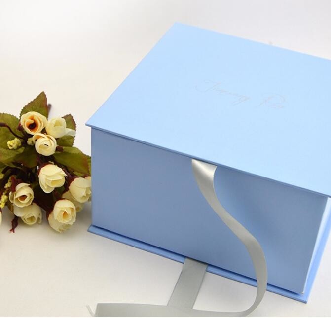 Custom design gradient color luxury paper packaging gift box with lid,Paper Flower Box Florist Bouquet Box Packaging Ros