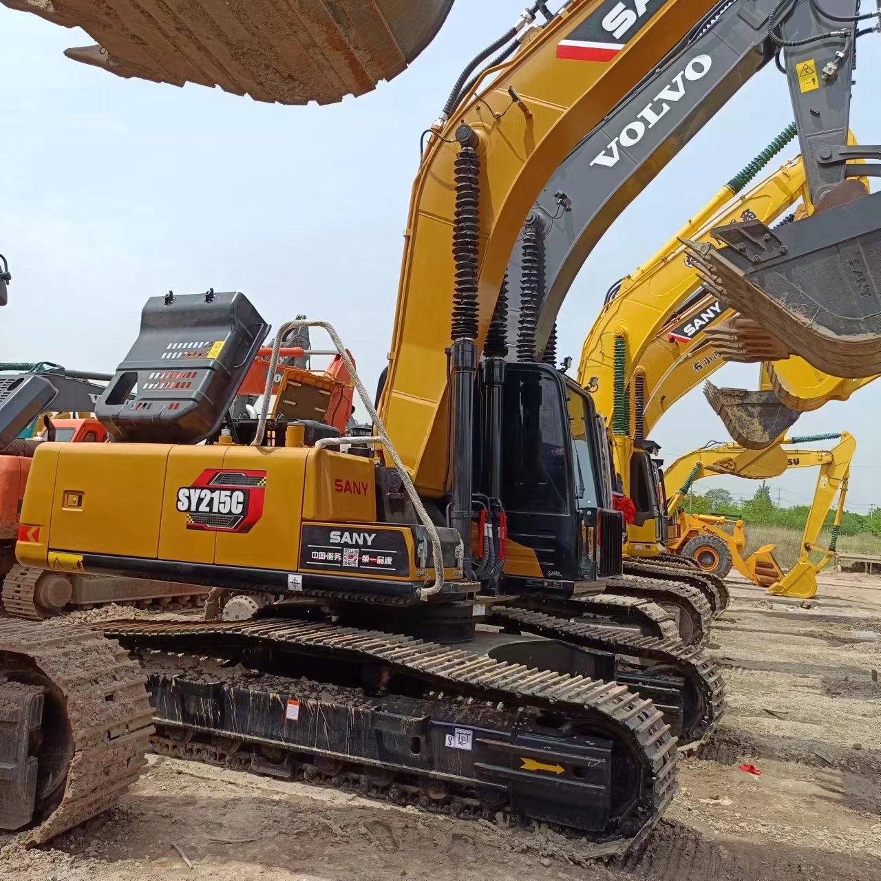 Sany SY55 SY60C SY85C SY75C SY95C SY135C SY215C SY155C Excavator in Nice Condition