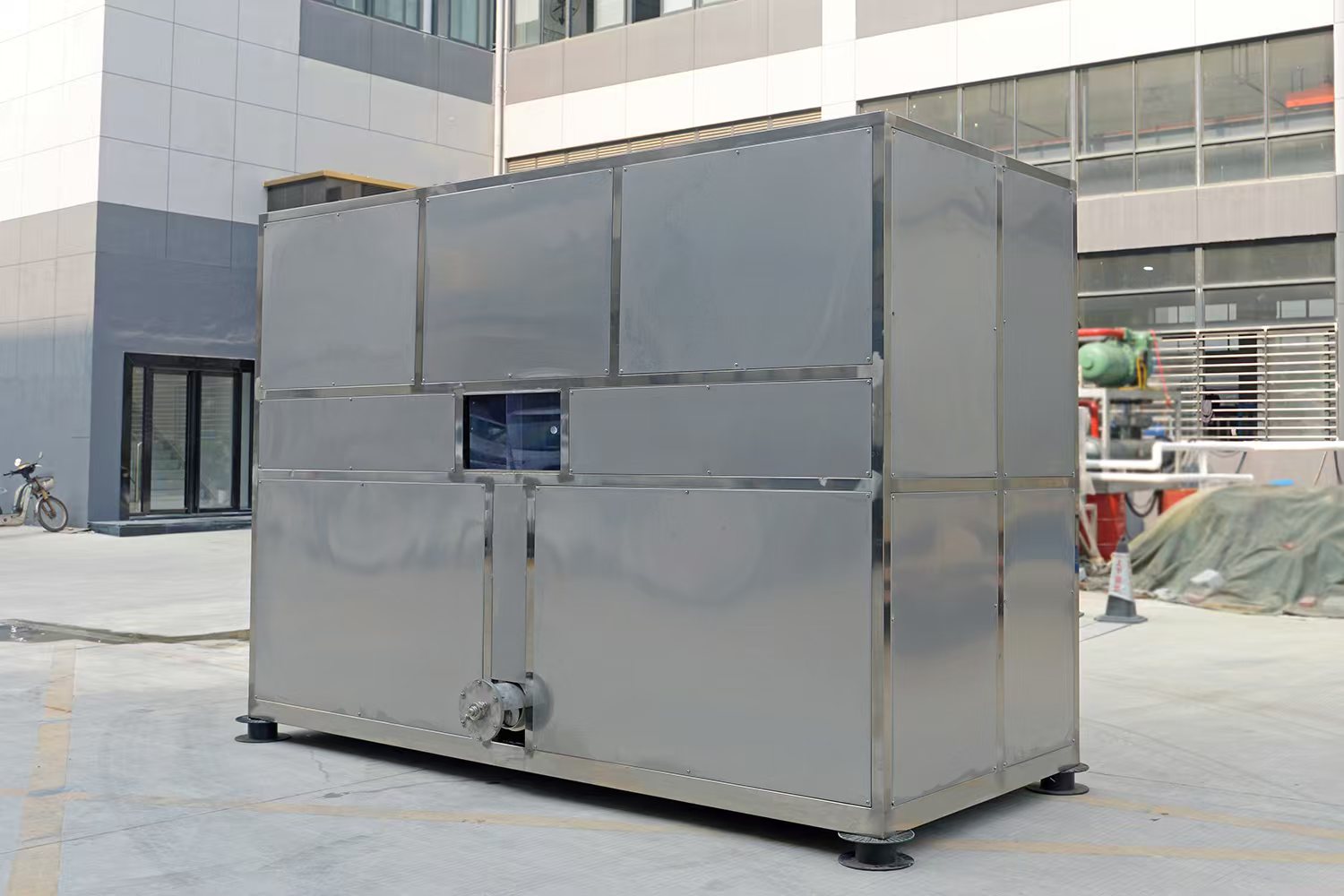 Commercial Industrial Ice Making Machine for Business Sale 2960x1182x1190 mm 5 Tons 5000kg Big Ice Cube Block Maker