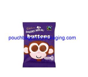 Ice cream pouch pack, aluminium foil ice cream bag with printing