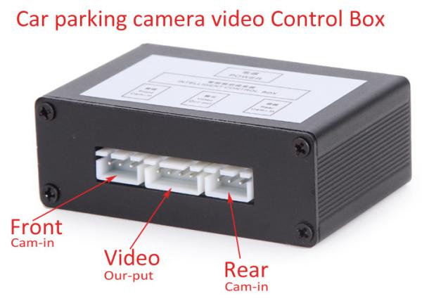 Quality Car Parking Camera Video Channel Converter Auto Front  Side and Rear View Camera Video Control Box Manual Switch CC-0131 for sale