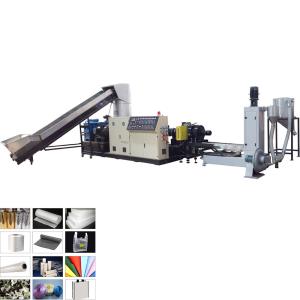 Waste Plastic Pelletizing Line PE PP Granules Making Machine Up To 1000kg/H