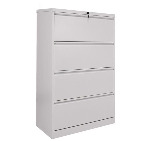 Quality Office Furniture Lockable Filing Cabinet Steel 4 Drawer Hanging File Cabinet for sale