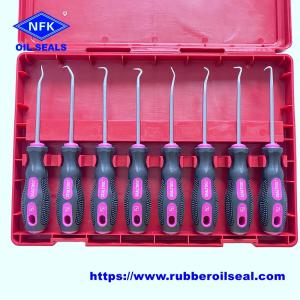 China Cast Steel Material Oil Seal Hand Tools Seal Installation 8PCS Seal Removal Tool Kits wholesale