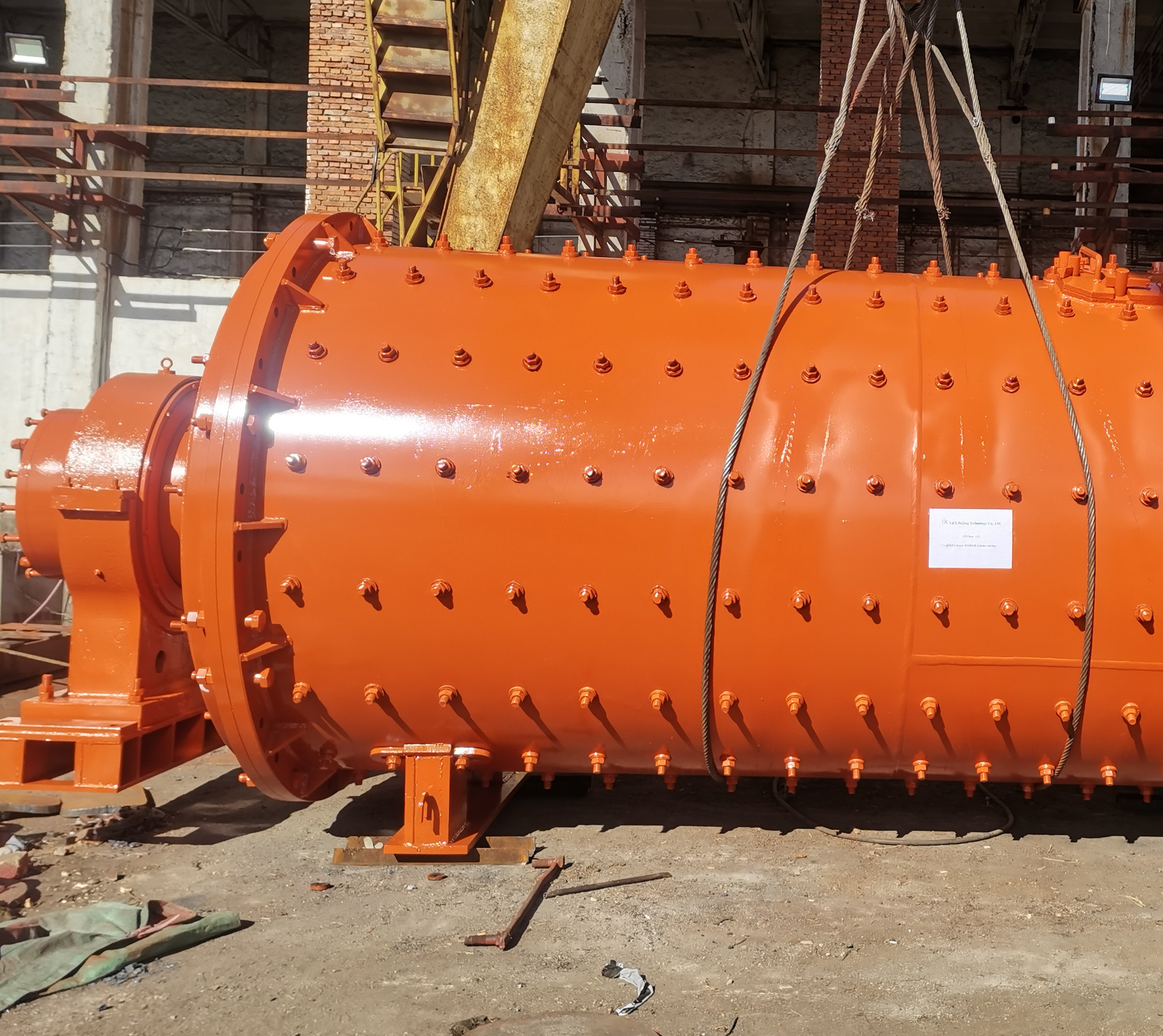 Coal Limestone Wet 11t/H Dry Ball Mill For Mining Processing