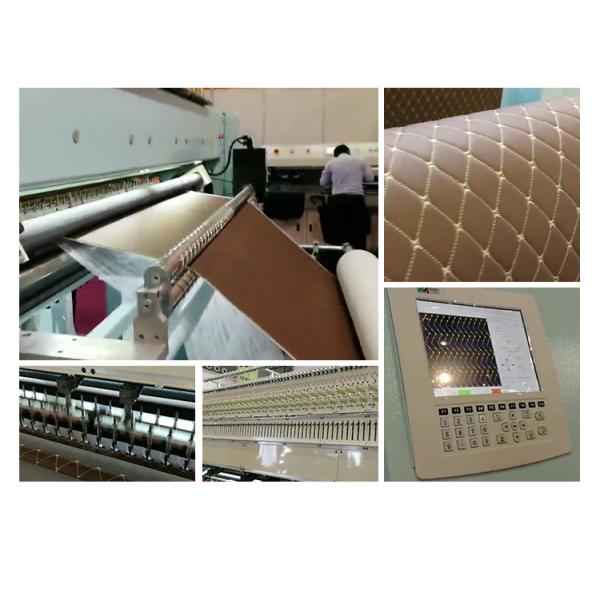 High Effective Computer Quilting Machine For Car Seat , Foot Pad