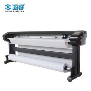 China Textile / Fabric Digital Plotter Printer With Double HP45 Ink Cartridges wholesale
