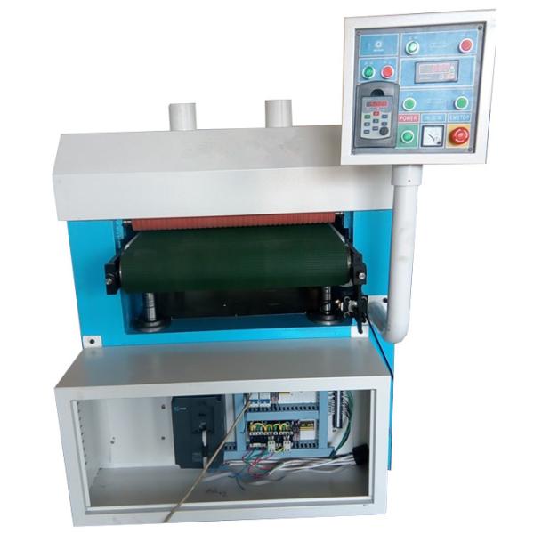 Curve panel wood frame door cabinet sanding machine with brush sanding rollers