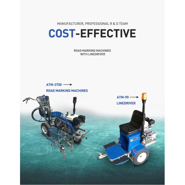 Portable Hydraulic Cold Paint Road Marking Machine