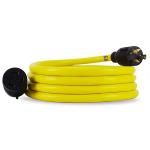 ETL Listed 3 Prong 30 Amp Generator Cord 25 Feet Heavy Duty NEMA L5-30P/L5-30R
