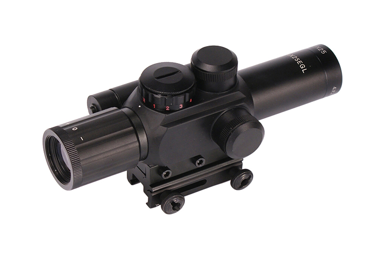 M6 Tactical Red/Green Sight with 4X Magnification and Red Laser Lightweight 435g