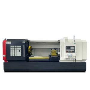 China CNC Lathe CK6180 CNC Turning Machine 4 Station Turret Siemens System wholesale
