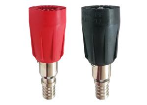 China Brass Fire Hose Reel Nozzle Jet with Rubber House For Roller Hose Reel wholesale